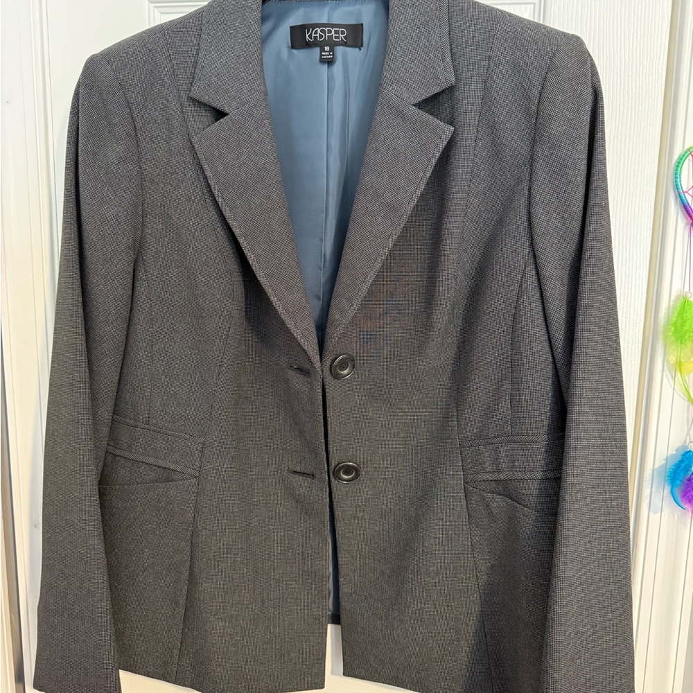 Kasper Charcoal Blazer for Women